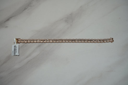 Baguette & Brilliant Diamond Bracelet