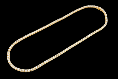 40pt Prong-Set Diamond Tennis Necklace - 45ctw