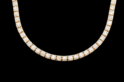 15pt Prong-Set Diamond Tennis Necklace - 22ctw