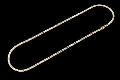 15pt Prong-Set Diamond Tennis Necklace - 22ctw