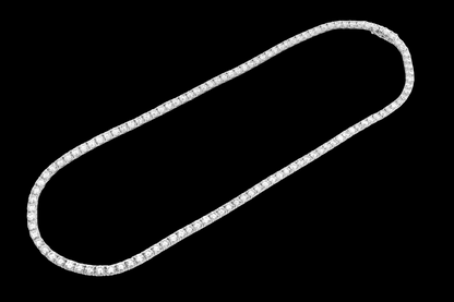 12pt Miracle-Set Diamond Tennis Necklace - 12ctw