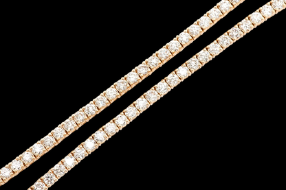 8pt Prong-Set Diamond Tennis Necklace - 16.5ctw