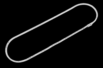 10pt Prong-Set Diamond Tennis Necklace - 14.75ctw