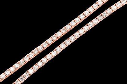 8pt Prong-Set Diamond Tennis Necklace - 16.5ctw