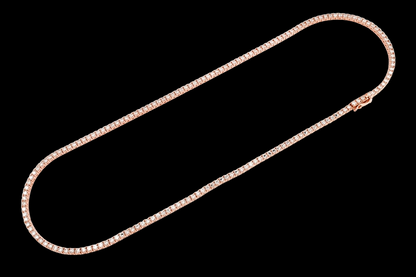 10pt Prong-Set Diamond Tennis Necklace - 14.75ctw