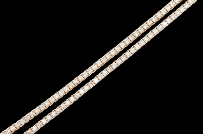 5pt Prong-Set Diamond Tennis Necklace - 11ctw