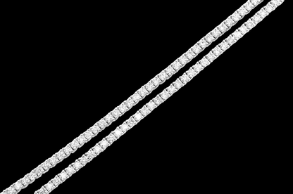 5pt Prong-Set Diamond Tennis Necklace - 11ctw